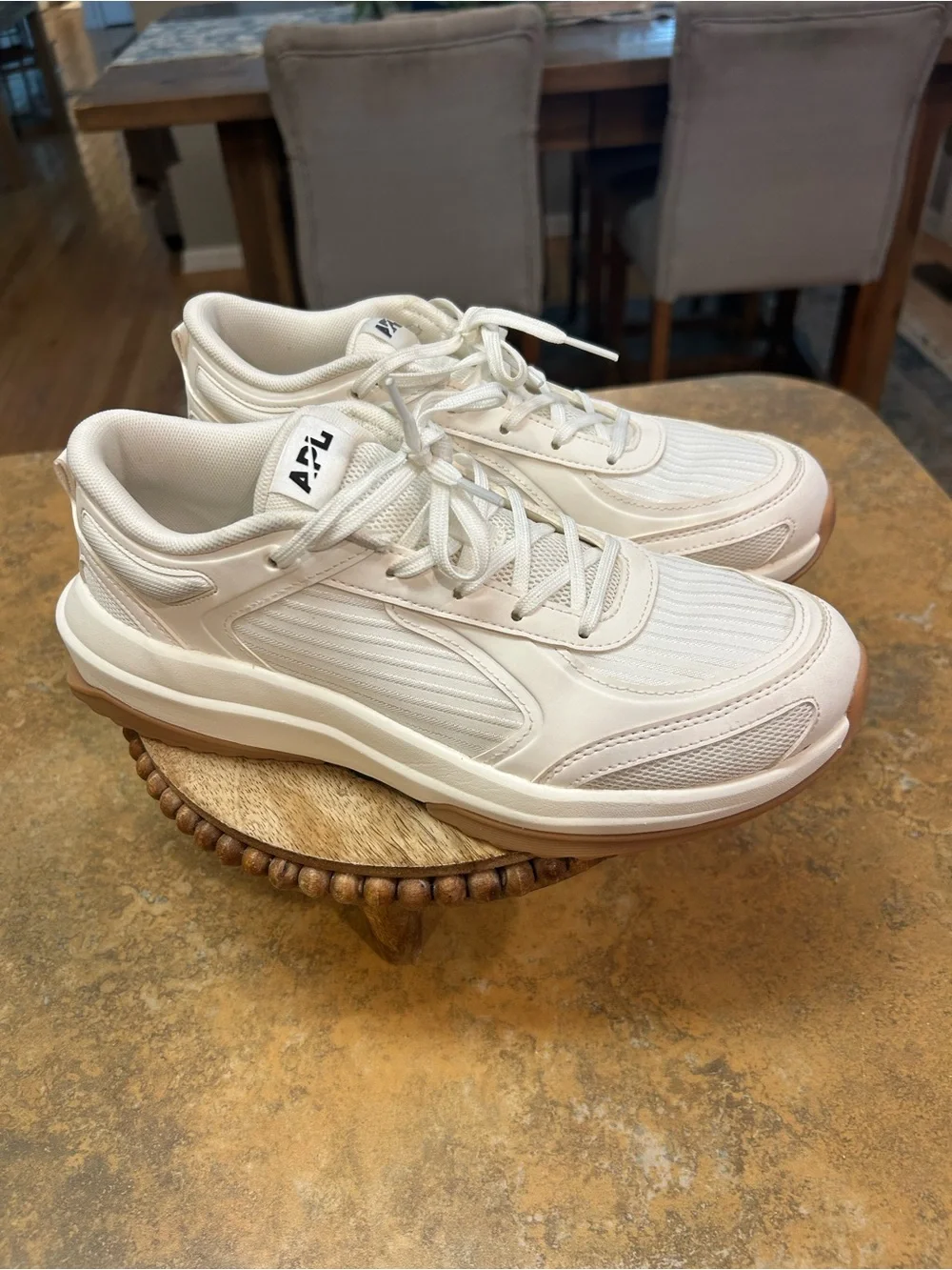 APL Women's Jogger Sneakers in Ivory - Picture 6 of 14